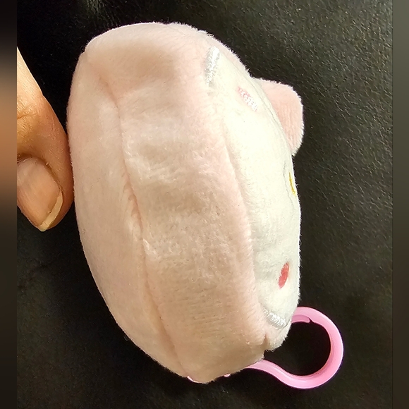 Sanrio My Melody Plush Purse Charm Keychain Coin Purse NWOT - Picture 5 of 8